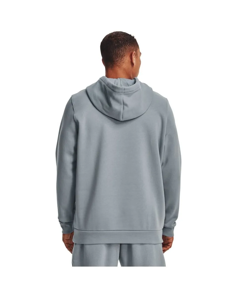 Sweat à capuche manches longues Homme UA ESSENTIAL FLEECE HOODIE Gris