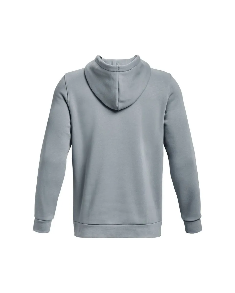 Sweat à capuche manches longues Homme UA ESSENTIAL FLEECE HOODIE Gris