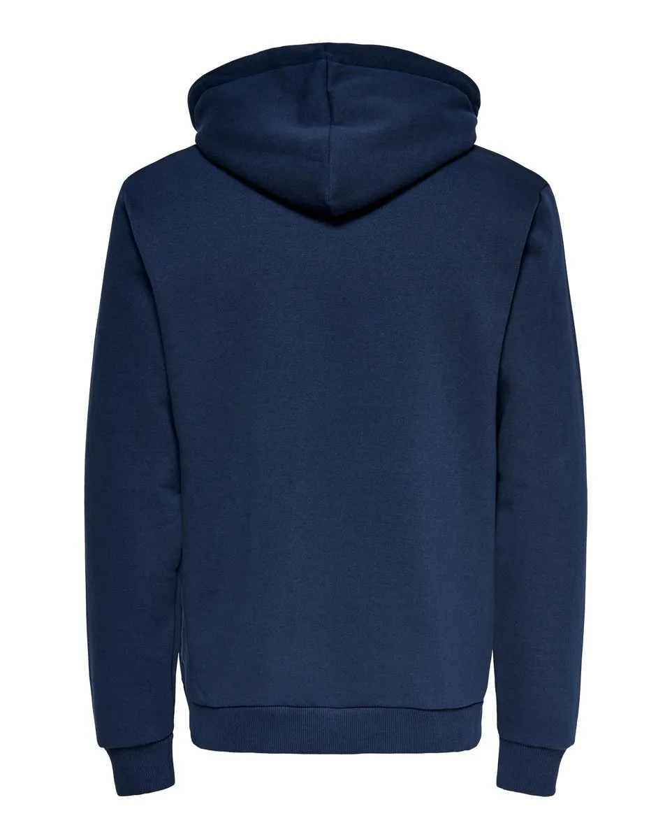 sweatshirt homme ONSCERES LIFE HOODIE SWEAT NOOS Bleu