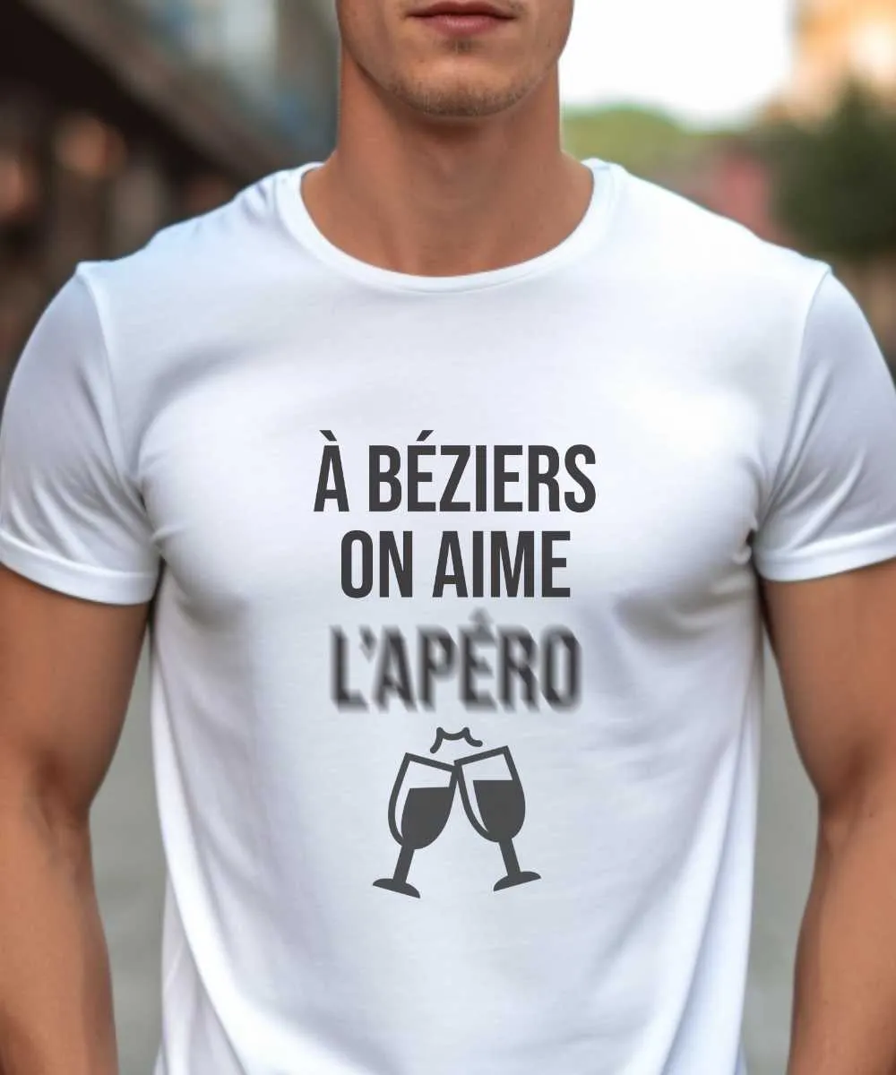 T-Shirt A Béziers on aime l'apéro