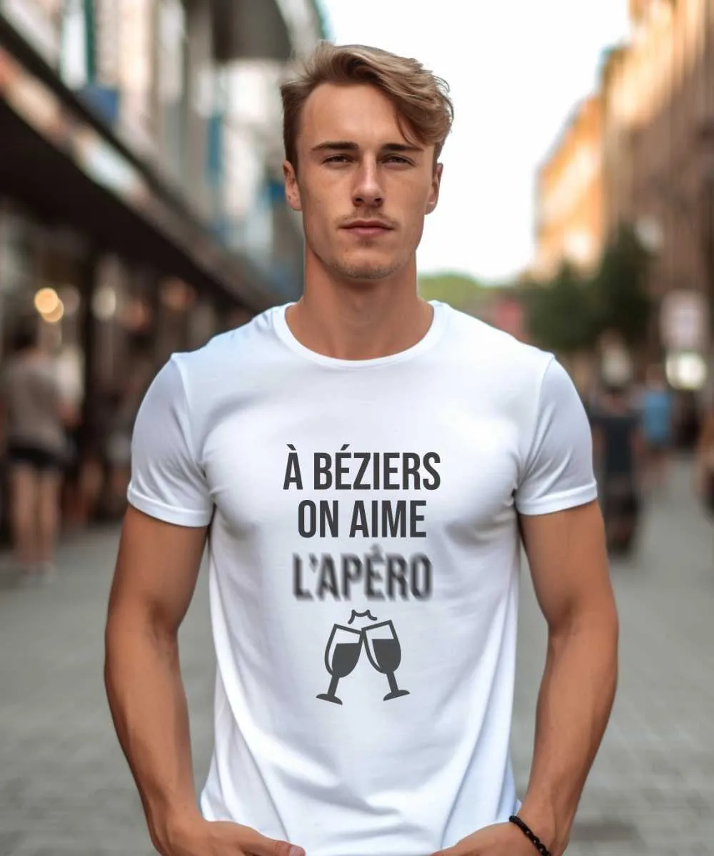 T-Shirt A Béziers on aime l'apéro