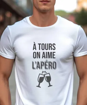 T-Shirt A Tours on aime l'apéro