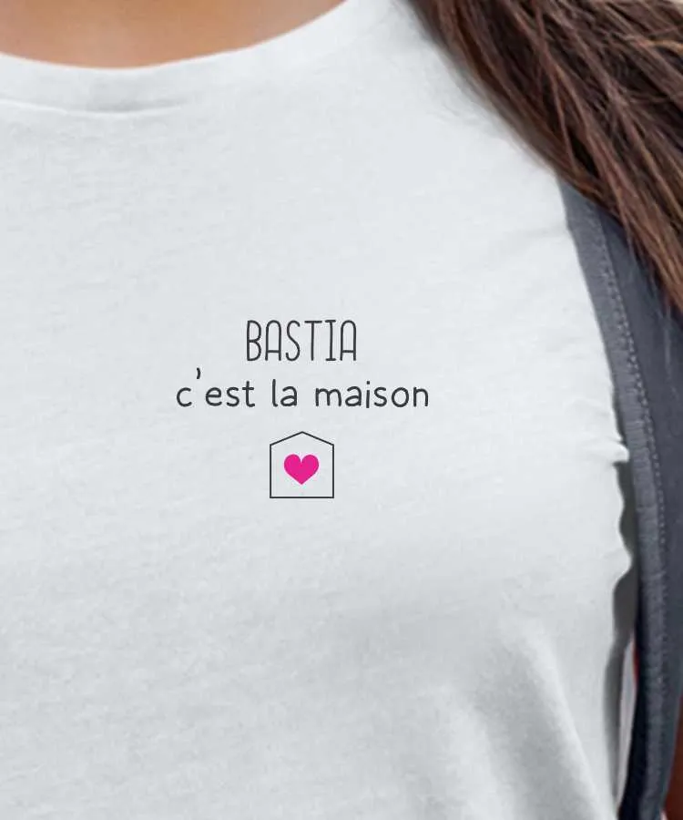 T-Shirt Bastia C'est la maison