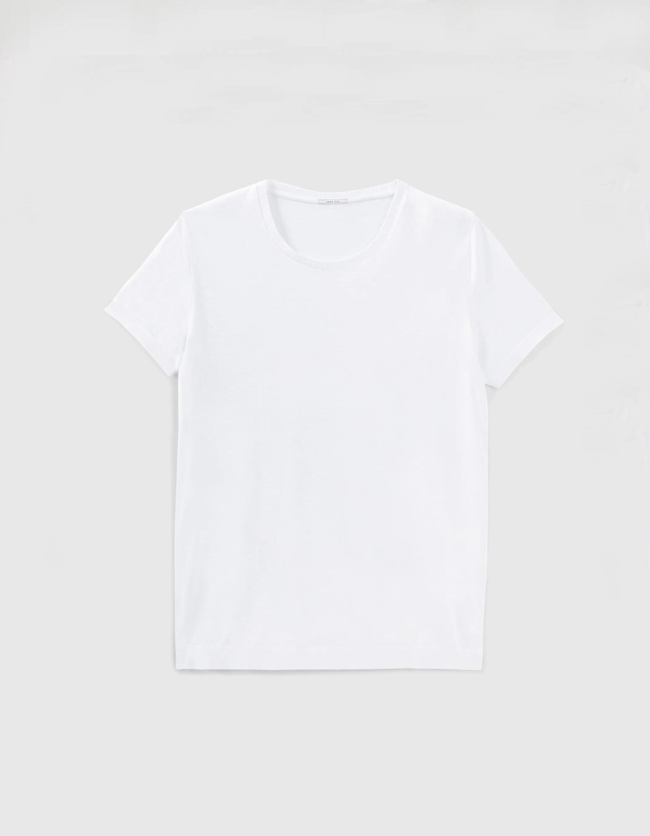 T-shirt blanc coton modal Homme