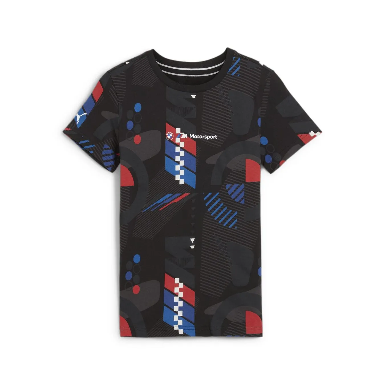 T-Shirt BMW MOTORSPORT Puma Noir pour Enfant PUM24_TSE_MMS