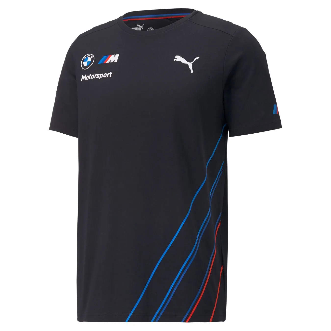 T-shirt BMW MOTORSPORT Replica noir pour homme