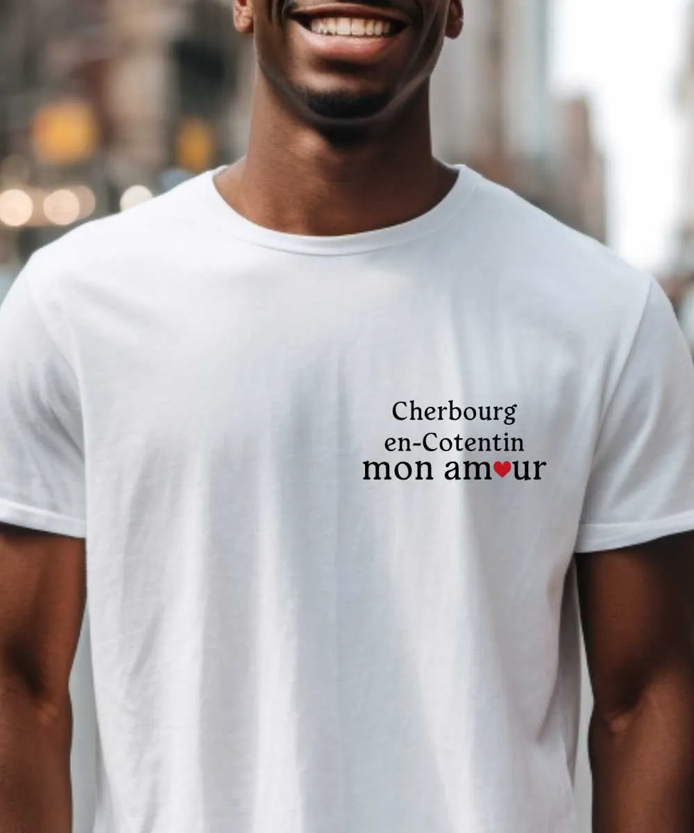 T-Shirt Cherbourg-en-Cotentin mon amour