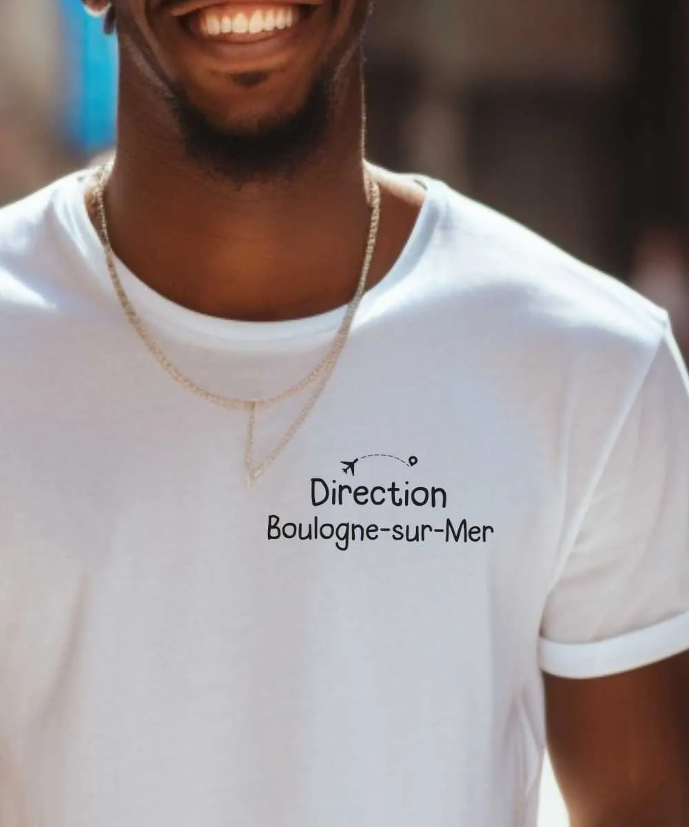 T-Shirt Direction Boulogne-sur-Mer