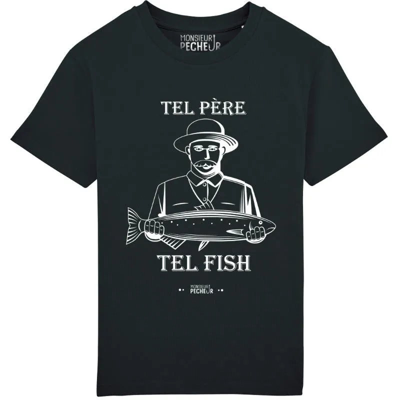 T-shirt enfant Tel Père Tel Fish