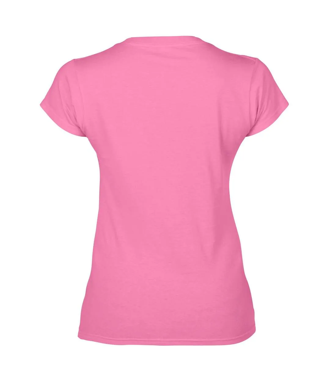 T-shirt femme violet fuchsia Gildan