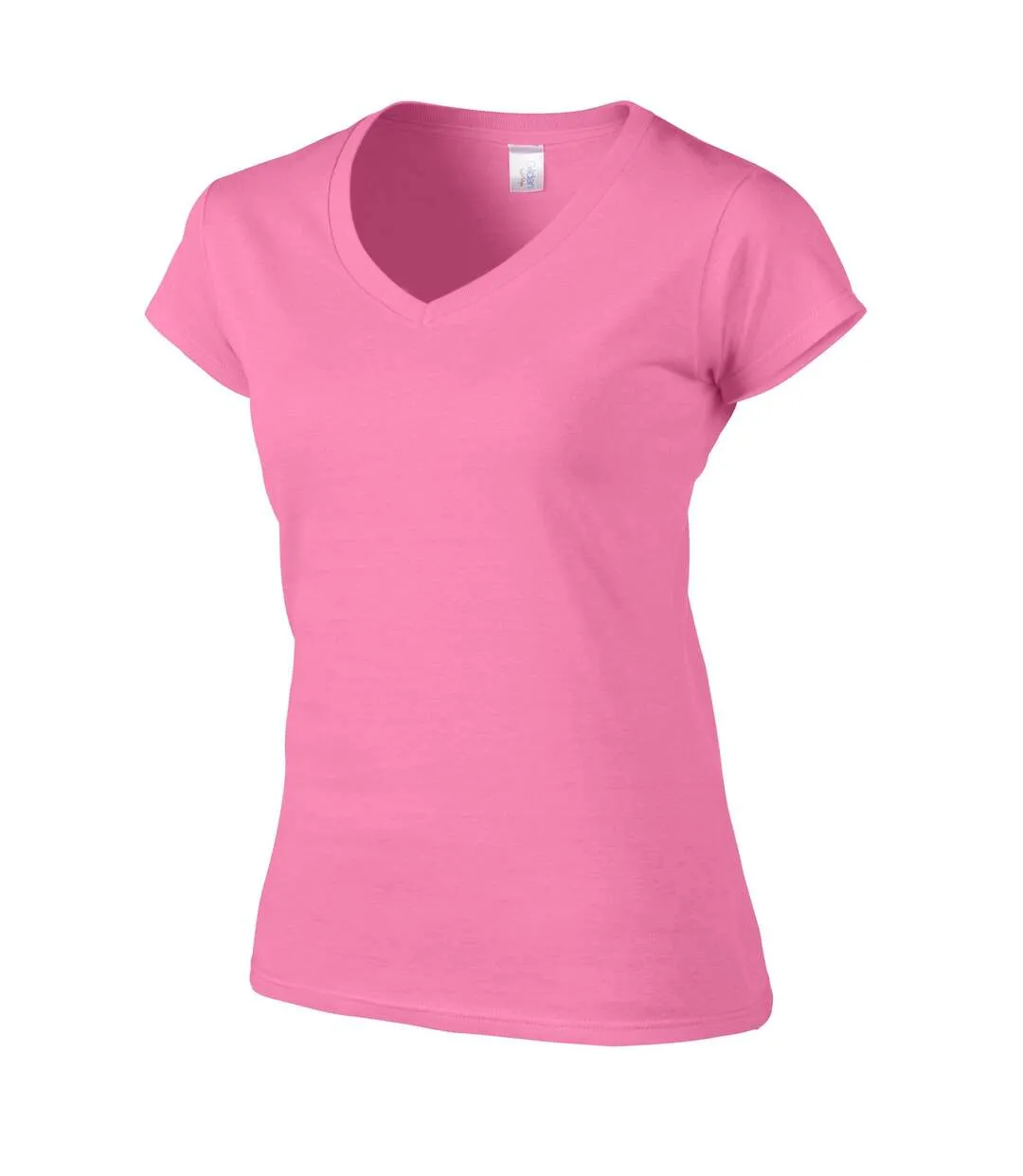 T-shirt femme violet fuchsia Gildan