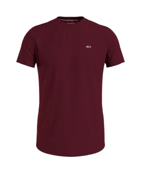 T Shirt homme Tommy Jeans Ref 61484 Rouge