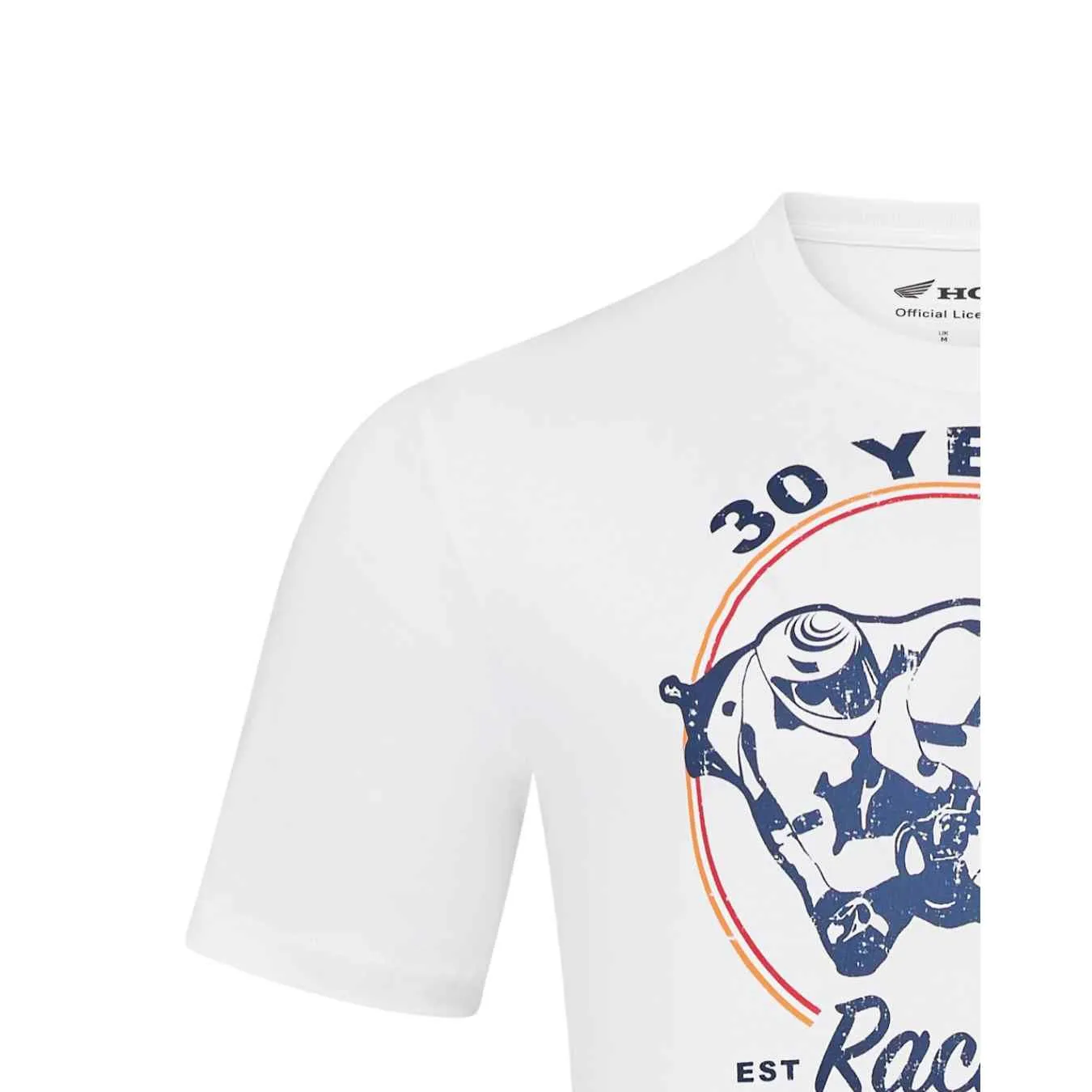 T-Shirt HONDA Castore Repsol 30 Ans Blanc pour Homme HON24_TSH_30A