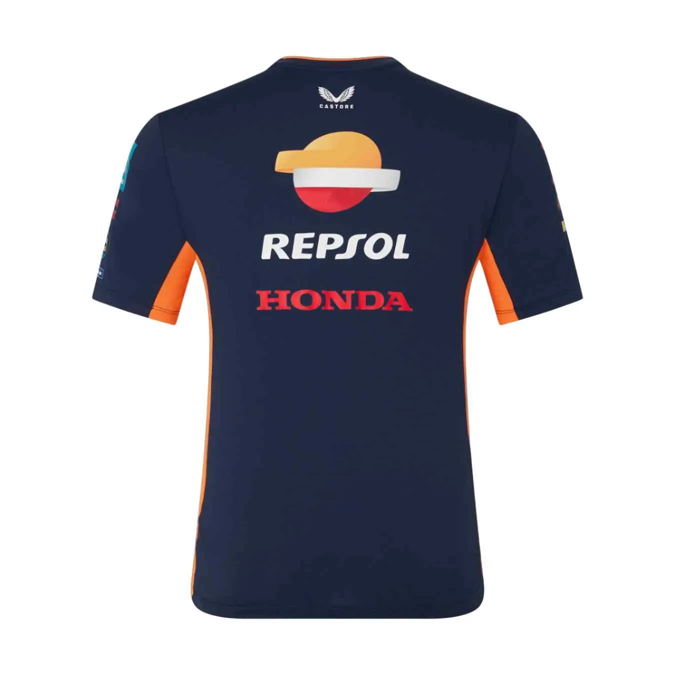 T-Shirt HONDA Castore Team Repsol Bleu pour Homme HON24_TSH_TEA