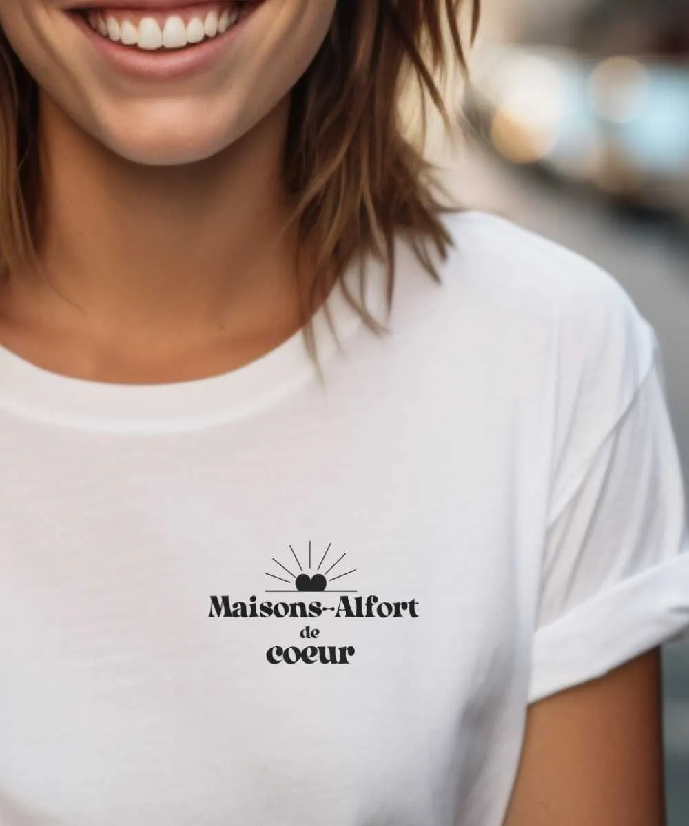 T-Shirt Maisons-Alfort de coeur