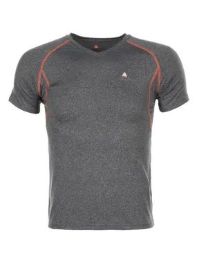 T-shirt manches courtes homme CANSHO - PEAK MOUNTAIN - Gris