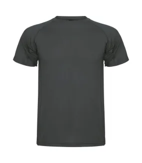 T-shirt montecarlo homme anthracite Roly