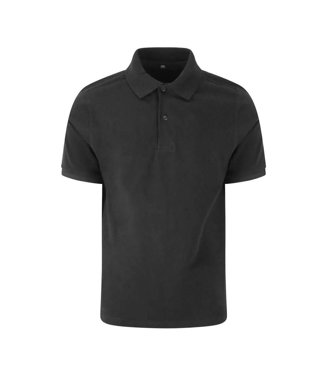 T-shirt polo hommes noir AWDis