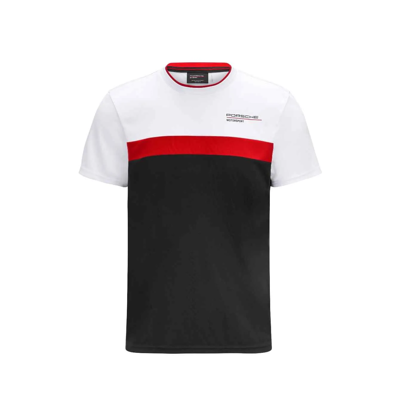 T-shirt PORSCHE MOTORSPORT 2021 tricolore PR pour homme