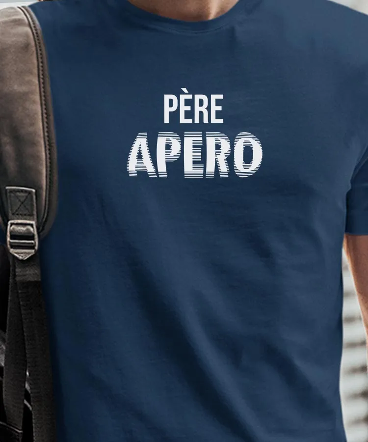 T-Shirt Père apéro face Pour homme