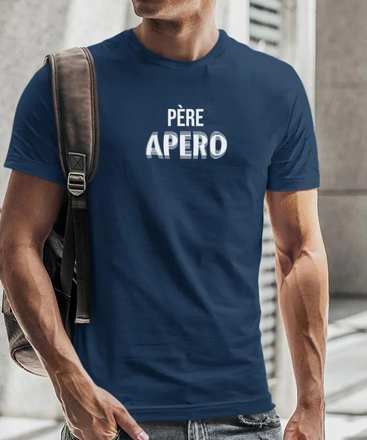 T-Shirt Père apéro face Pour homme