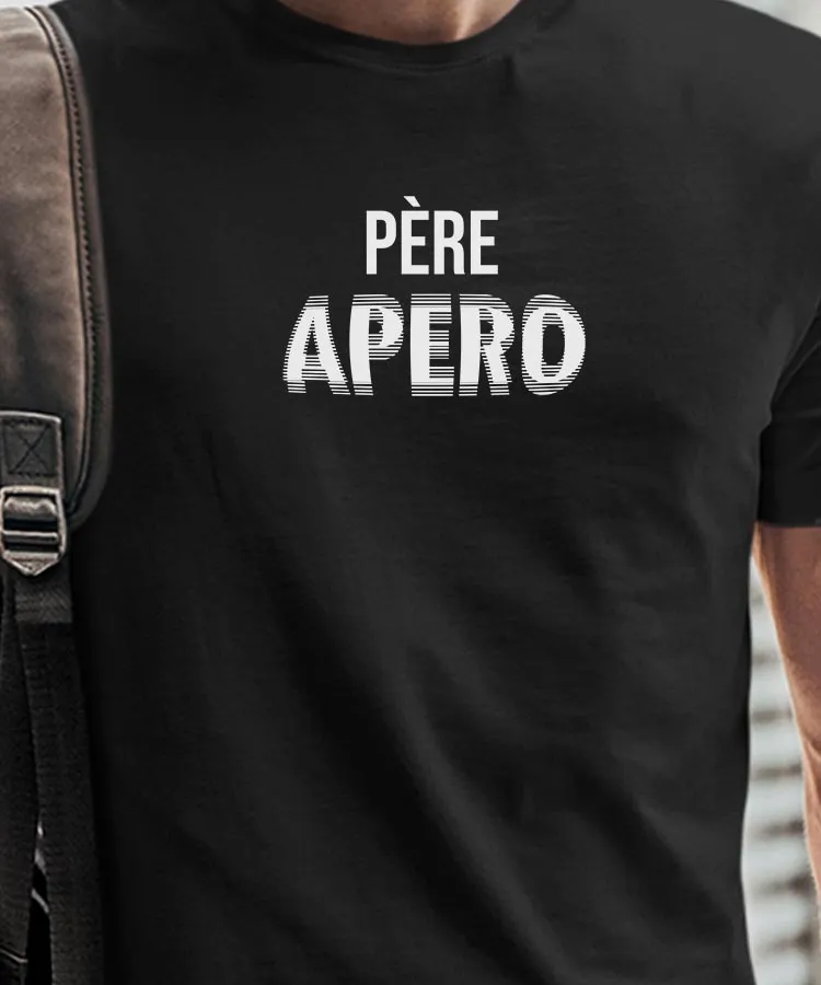 T-Shirt Père apéro face Pour homme