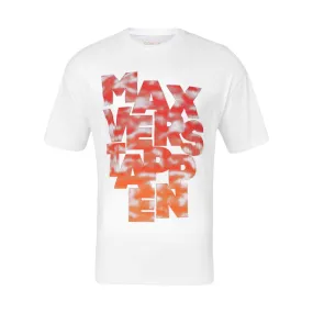 T-Shirt RED BULL Castore Max Verstappen Blanc RBR24_TSH_MAX