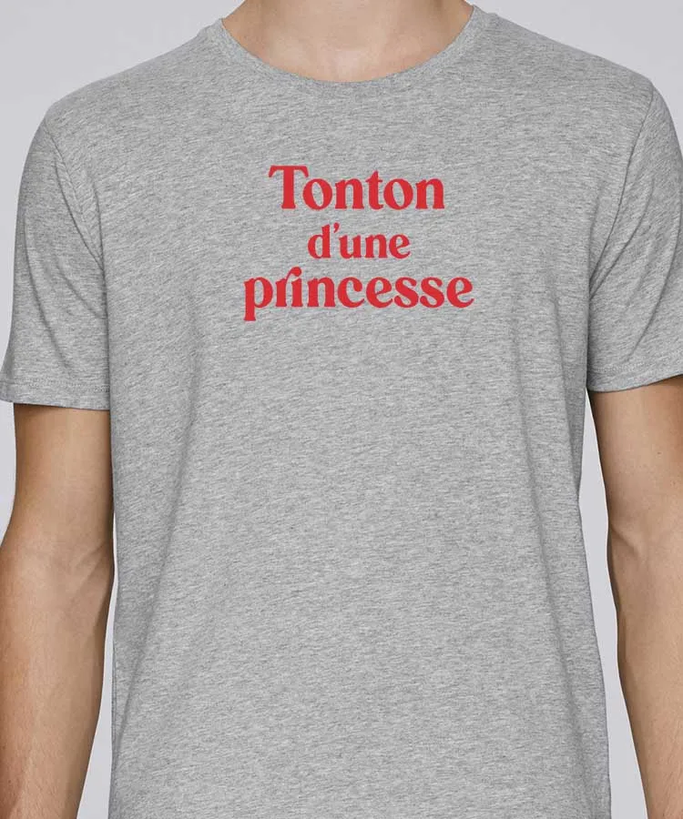 T-Shirt Tonton d'une princesse Pour homme