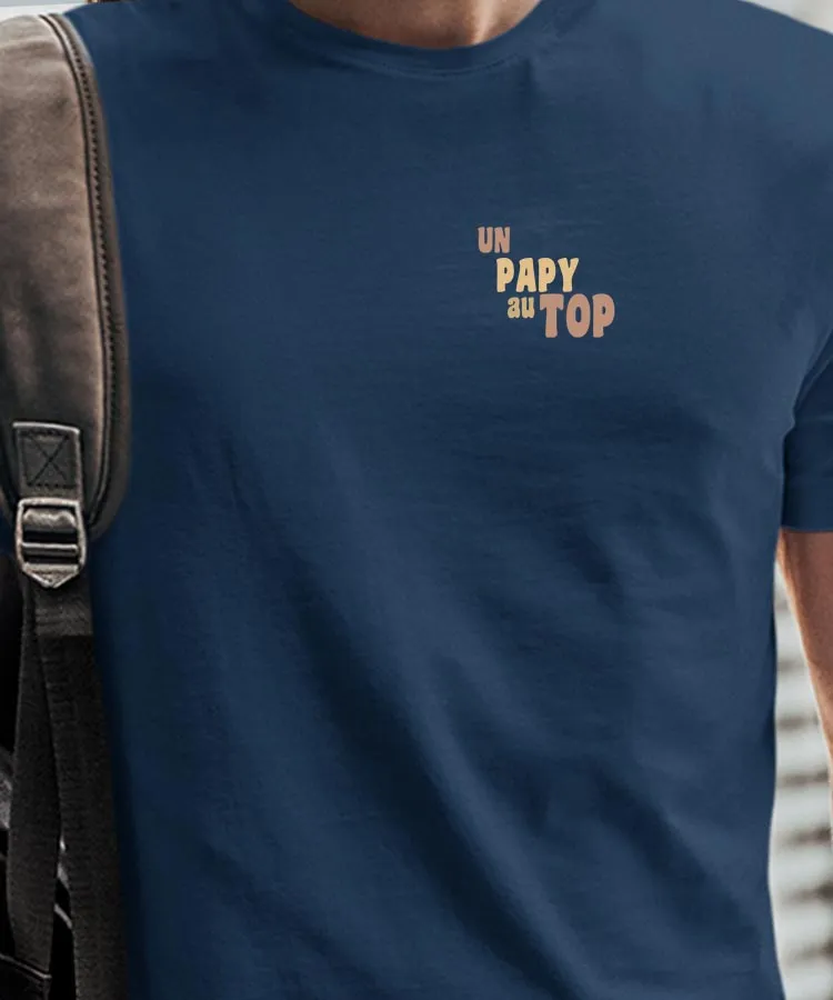 T-Shirt Un Papy au top Pour homme