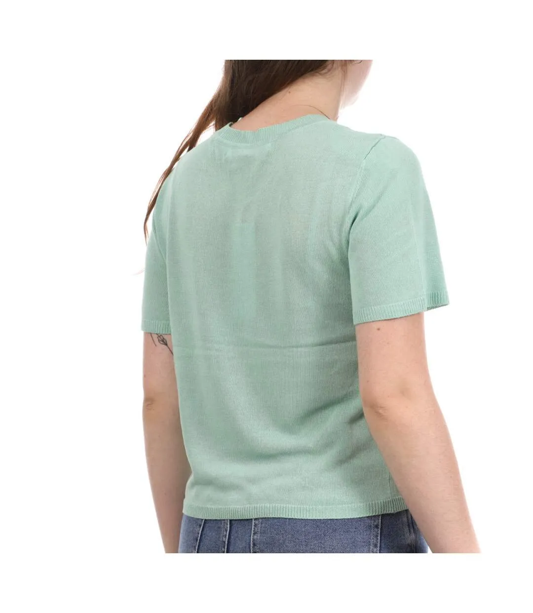 T-shirt Vert Femme Only Shirley