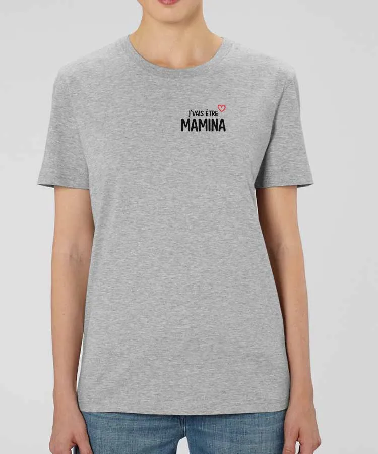 Tee-shirt J'vais être mamina Pour femme