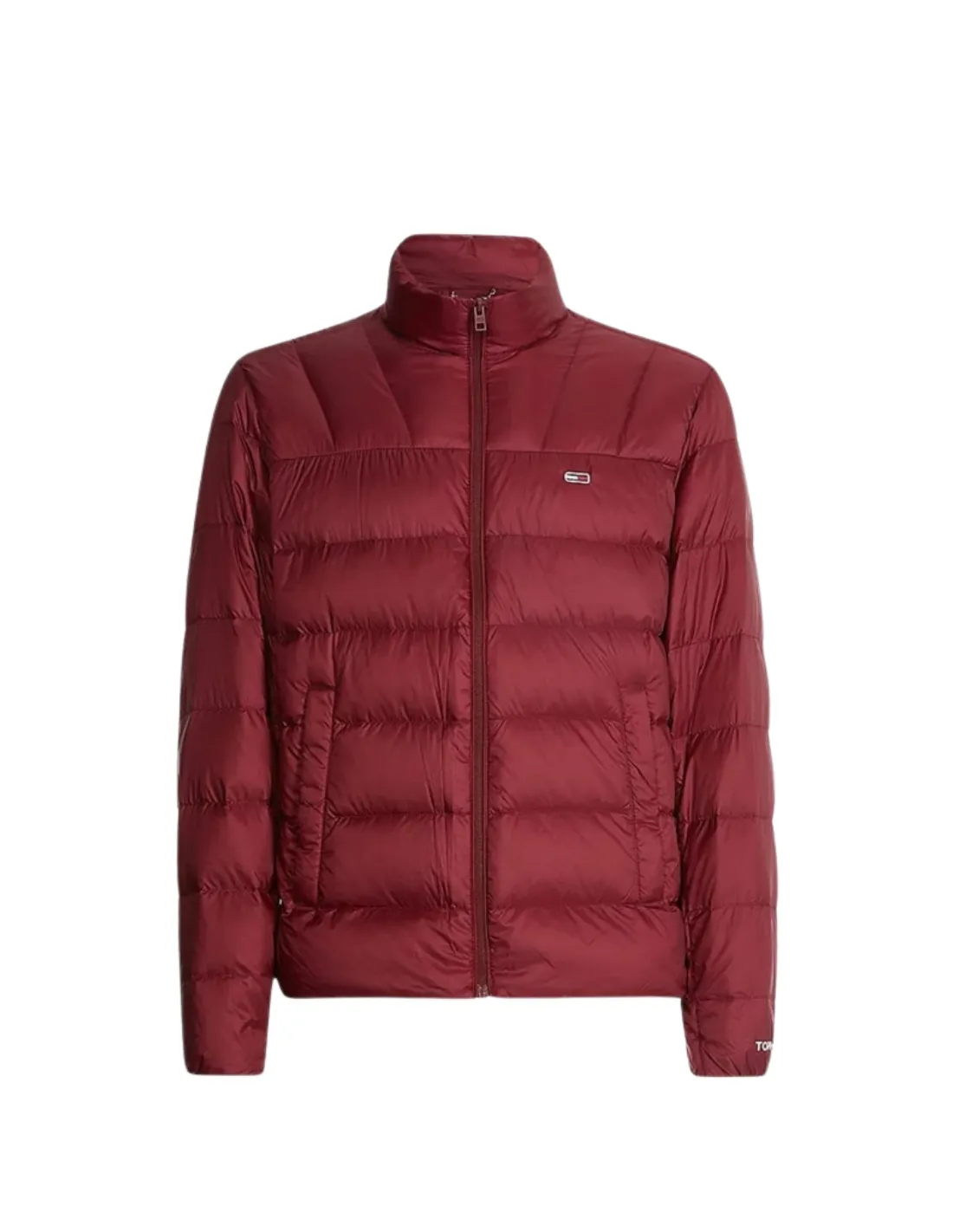 Veste legere matelassee Tommy Jeans Ref 58316 VLP Deep Rouge